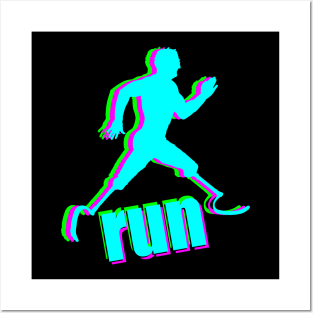 run Posters and Art